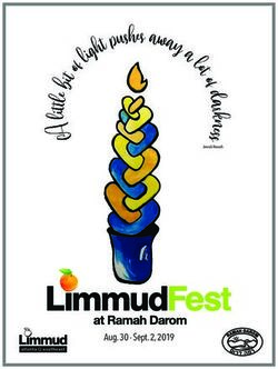 Aug. 30 - Sept. 2, 2019 - Jewish Proverb - Ramah Darom