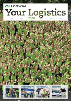 2020 CLOSE BY - Logwin Logistics