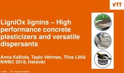 LigniOx lignins - High performance concrete plasticizers and versatile dispersants - Anna Kalliola, Tapio Vehmas, Tiina Liitiä NWBC 2018, Helsinki