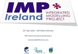 26th April 2010 - EPA Offices Richview IMP Ireland Steering Group Meeting 4