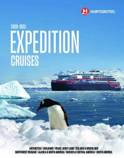 EXPEDITION CRUISES 2020-2021 - Bursch Travel