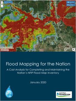 Flood Mapping for the Nation - A Cost Analysis for Completing and Maintaining the Nation's NFIP Flood Map Inventory January 2020 - Naturally ...