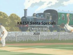 K&ESR Santa Specials 2020