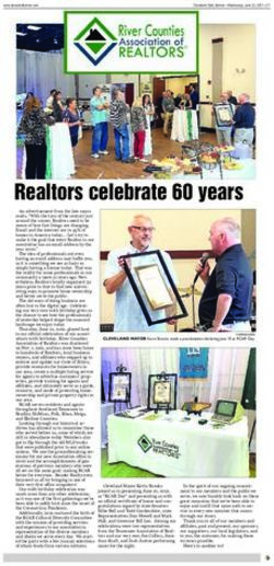 Realtors celebrate 60 years - The Cleveland Daily Banner