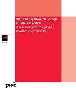 Touching lives through mobile health Assessment of the global market opportunity