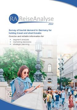 Survey of tourist demand in Germany for holiday travel and short breaks - Concise and reliable information for