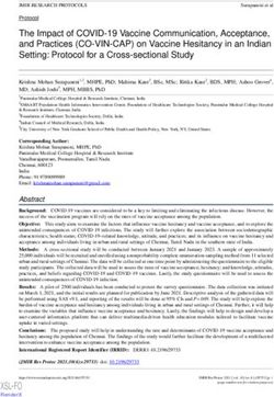 The Impact of COVID-19 Vaccine Communication, Acceptance, and Practices (CO-VIN-CAP) on Vaccine Hesitancy in an Indian Setting: Protocol for a ...