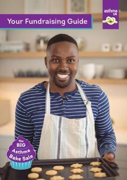 Your Fundraising Guide - Asthma UK