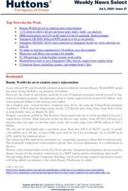 Weekly News Select - Huttons Asia Pte Ltd