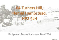 HP2 4LH 64 Turners Hill, Hemel Hempstead, Design and Access Statement May 2014