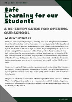 WE ARE IN THIS TOGETHER - Sts. Leo-Seton Catholic School