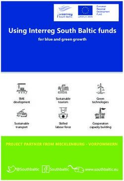 Using interreg south baltic funds - for blue and green growth - Project Partner from mecklenburg - VorPommern - WITENO