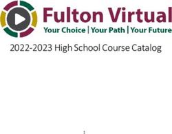 2022-2023 High School Course Catalog