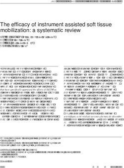 The efficacy of instrument assisted soft tissue mobilization: a systematic review