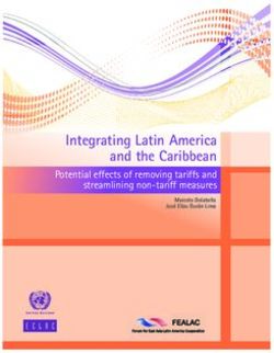 Integrating Latin America and the Caribbean - Cepal