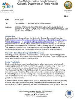 California Department of Public Health - State of California-Health and Human Services Agency