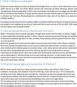 What is Ebola virus disease?