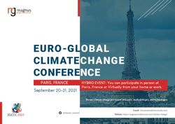 EURO-GLOBAL CLIMATE CHANGE CONFERENCE