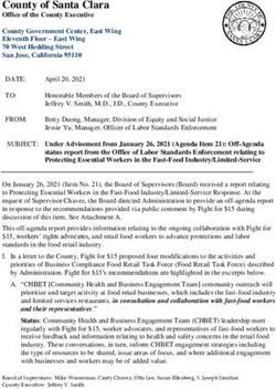 County of Santa Clara - Office of the County Executive