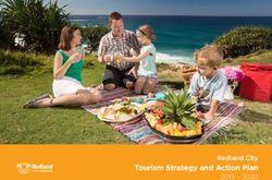 Tourism Strategy and Action Plan - Redland City - Redland City Council