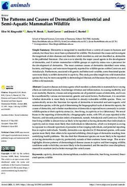 The Patterns and Causes of Dermatitis in Terrestrial and Semi-Aquatic Mammalian Wildlife