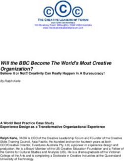 Will the BBC Become The World's Most Creative Organization?