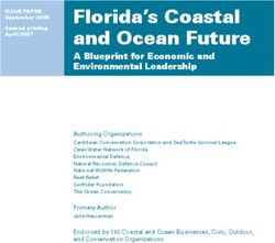 Florida's Coastal and Ocean Future - A Blueprint for Economic and Environmental Leadership