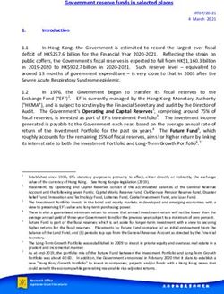 Government reserve funds in selected places - 立法會