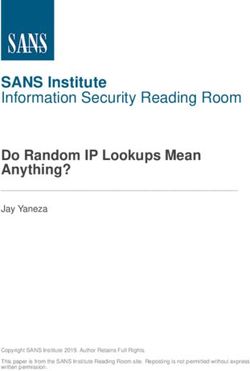 SANS Institute Information Security Reading Room - SANS.org