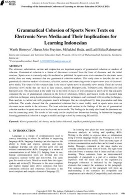 Grammatical Cohesion of Sports News Texts on Electronic News Media and Their Implications for Learning Indonesian