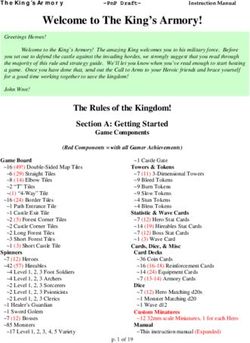 Welcome to The King's Armory!