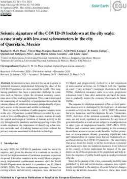 Seismic signature of the COVID-19 lockdown at the city scale: a case study with low-cost seismometers in the city of Querétaro, Mexico - Solid Earth