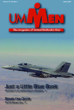 Just a Little Blue Book - Break the Cycle The Pat Morley story 9 The power of an historic book of devotions 5