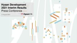 Hysan Development 2021 Interim Results Press Conference