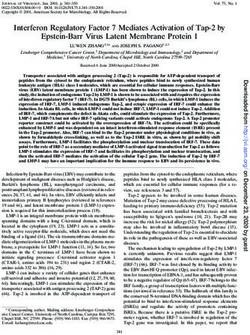 Interferon Regulatory Factor 7 Mediates Activation of Tap-2 by Epstein-Barr Virus Latent Membrane Protein