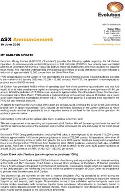 ASX Announcement 19 June 2020 - MT CARLTON UPDATE - Evolution Mining