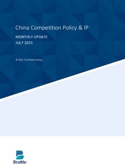 China Competition Policy & IP - MONTHLY UPDATE JULY 2021 - NET