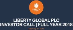 LIBERTY GLOBAL PLC INVESTOR CALL | FULL YEAR 2018 - February 27, 2019