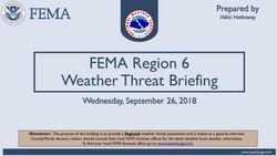 FEMA Region 6 Weather Threat Briefing - Texas DPS