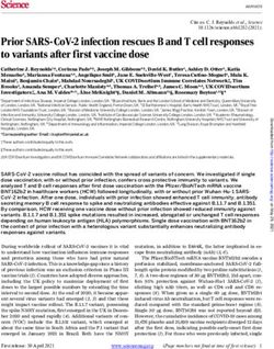 PRIOR SARS-COV-2 INFECTION RESCUES B AND T CELL RESPONSES TO VARIANTS AFTER FIRST VACCINE DOSE - SCIENCE