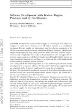 Software Development with Feature Toggles: Practices used by Practitioners