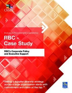 RBC - Case Study Inclusive Procurement Leadership - "Selling a supplier diversity strategy across a large organization starts with commitment and ...