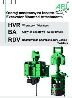 HVR BA RDV Excavator Mounted Attachments Osprzęt montowany na koparce - Vibrators - HVR Wibratory / Vibrators ...