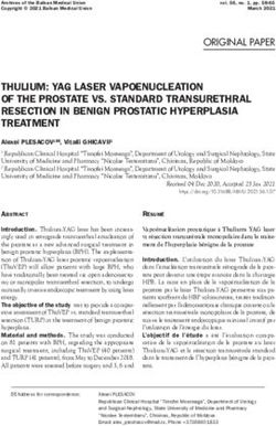 THULIUM: YAG LASER VAPOENUCLEATION OF THE PROSTATE VS. STANDARD TRANSURETHRAL RESECTION IN BENIGN PROSTATIC HYPERPLASIA TREATMENT