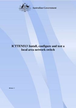 ICTTEN513 Install, configure and test a local area network switch