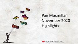 Pan Macmillan November 2020 Highlights