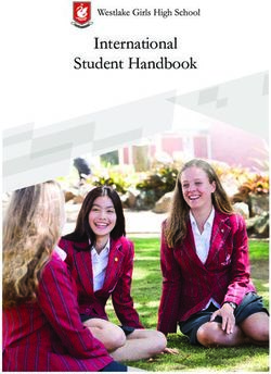 International Student Handbook - Westlake Girls High School