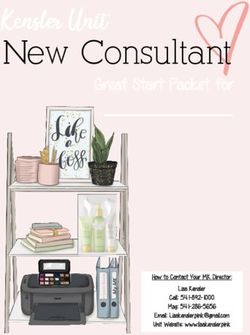 New Consultant Great Start Packet for - How to Contact Your MK Director: Lisa Kensler - Back4App