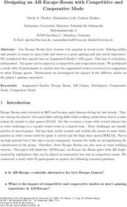 Designing an AR-Escape-Room with Competitive and Cooperative Mode