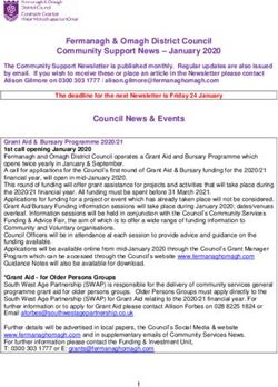 Fermanagh & Omagh District Council Community Support News - January 2020 - Fermanagh & Omagh ...